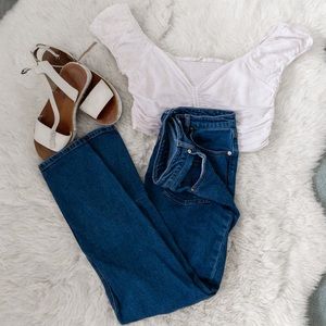 high rise mom jeans!🌼